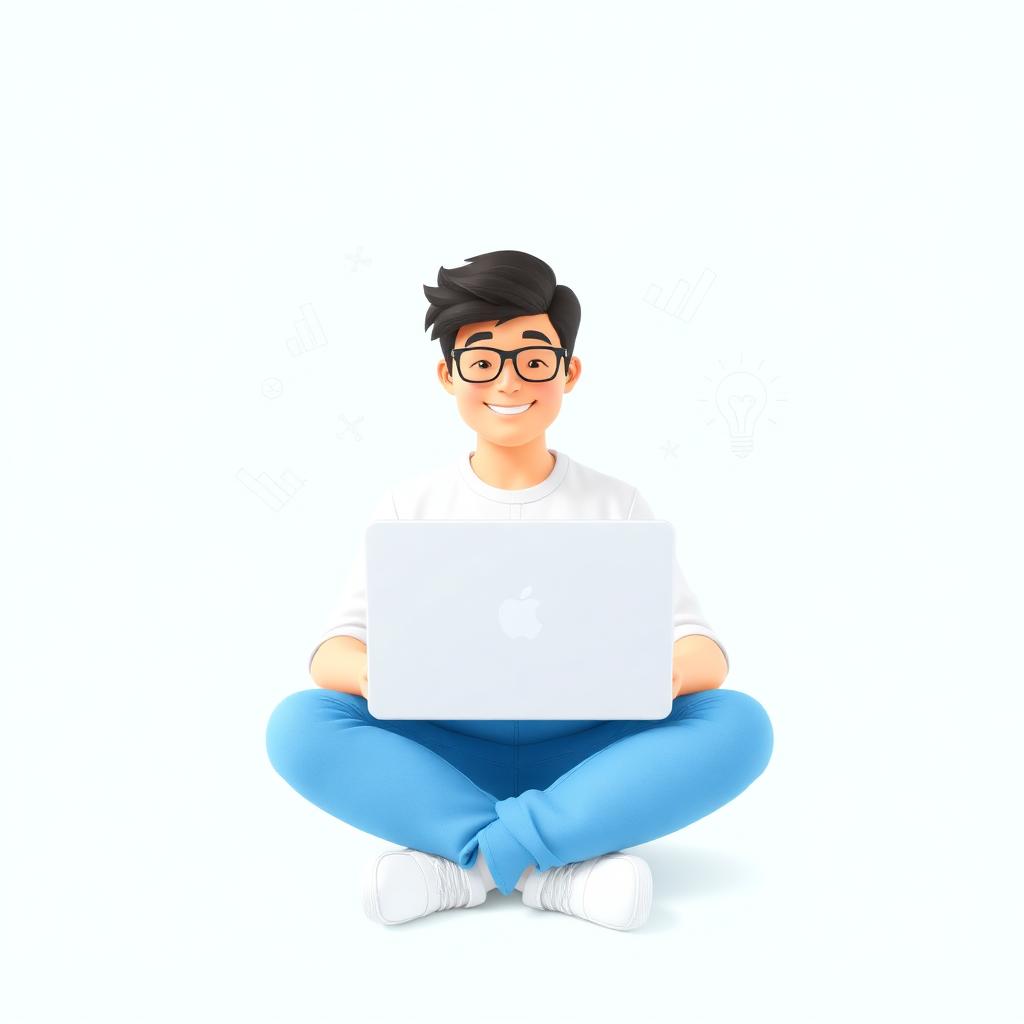 BILIM STEP платформасында онлайн оқып жатқан оқушы